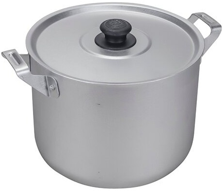 Кастрюля 14045 КЛАССИКА 4,5л 2 ручки, крышка, алюм