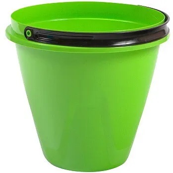 1. Ведро 10 л Лайт, с крышкой,зеленое, Ижевск