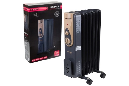 1. Радиатор масляный ENGY EN-2407 Loft 7 секц 1.5кВт