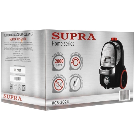 5. Пылесос SUPRA VCS-2024 2кВт