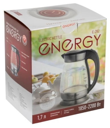 5. Чайник ENERGY Е-282 2,2кВт, 1,7л,диск